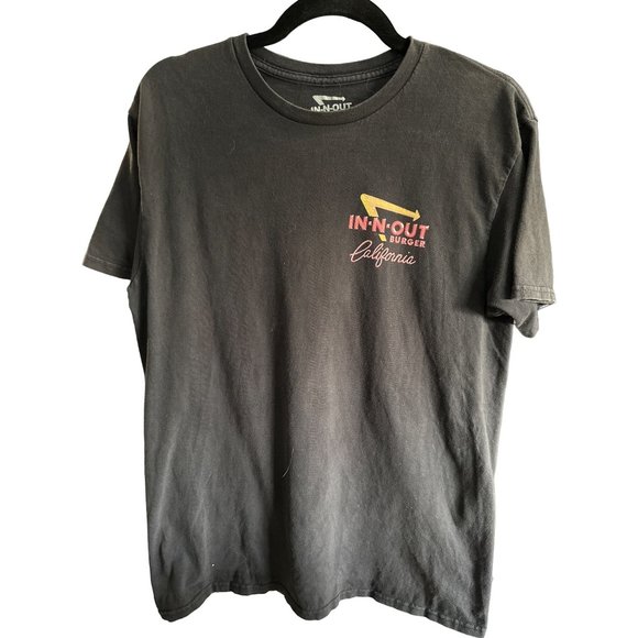In-N-Out Burger size M faded black short sleeve t- shirt - Picture 1 of 6